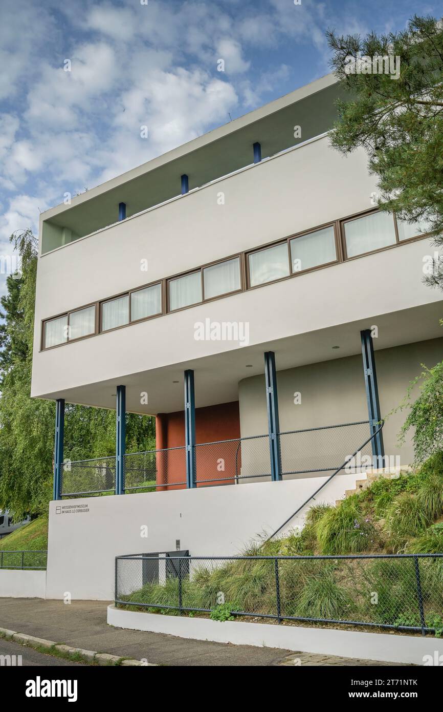 Weissenhof museum im haus le corbusier hires stock photography and