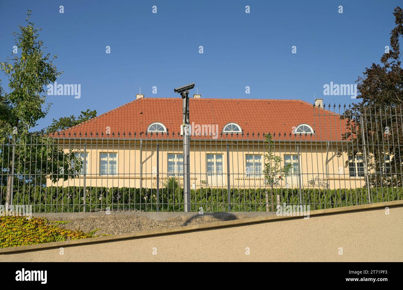 Clay Haus der Villa Reitzenstein, Amtssitz Staatsministerium Baden-Württemberg und des amtierenden Ministerpräsidenten, Richard-Wagner-Straße, Stuttga Stock Photo