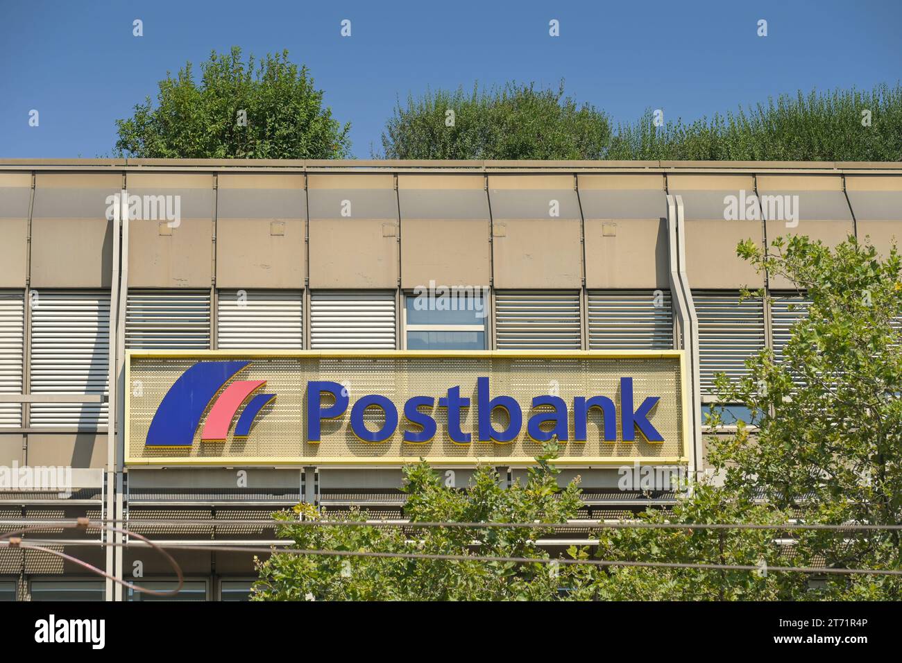 Postbank, Kriegsstraße, Karlsruhe, Baden-Württemberg, Deutschland Stock Photo