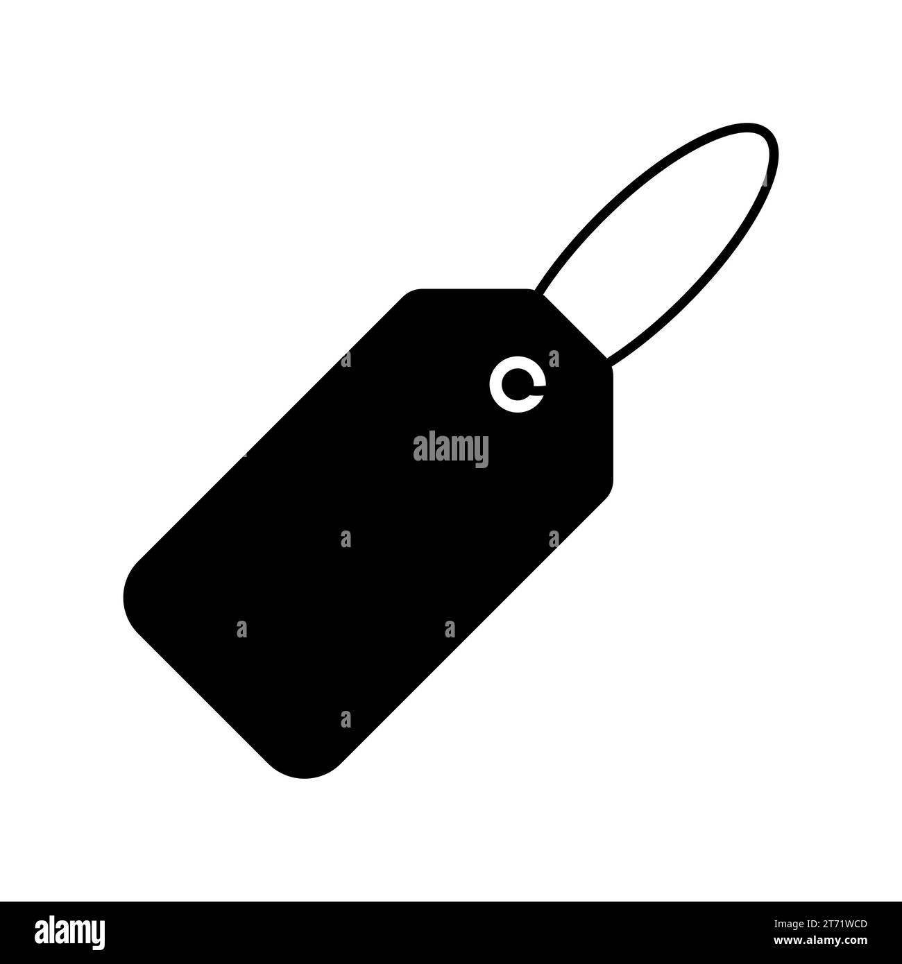 Price tag icon, cost badge for sale discount price tag Stock Vector