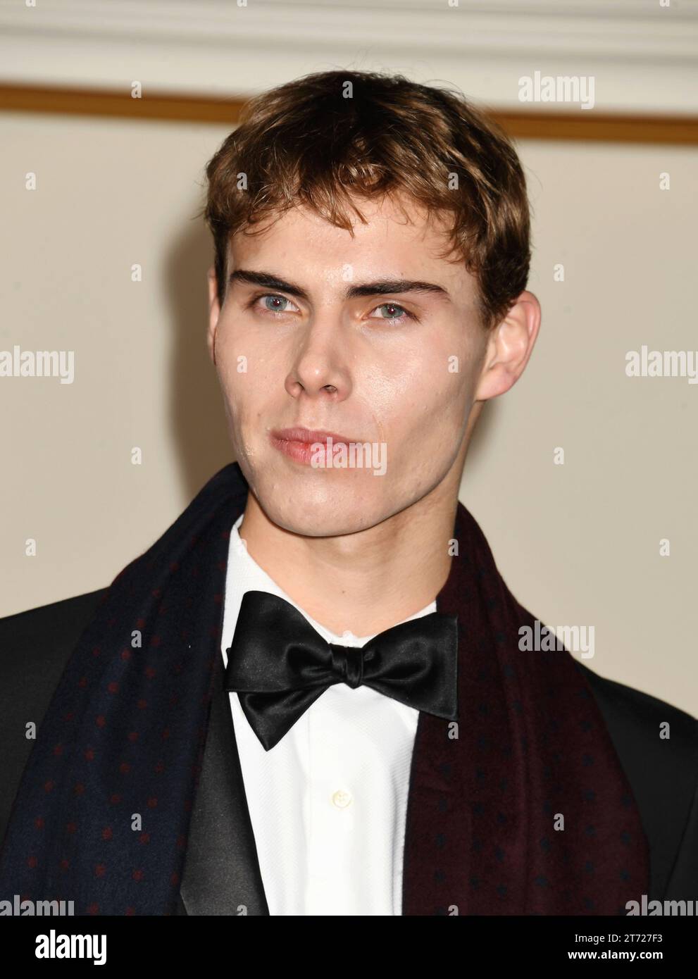 Los Angeles, California, USA. 12th Nov, 2023. Rufus Kampa attends the premiere of Netflix's 'The Crown' Season 6 Part 1 at Regency Village Theatre on November 12, 2023 in Los Angeles, California. Credit: Jeffrey Mayer/Jtm Photos/Media Punch/Alamy Live News Stock Photo