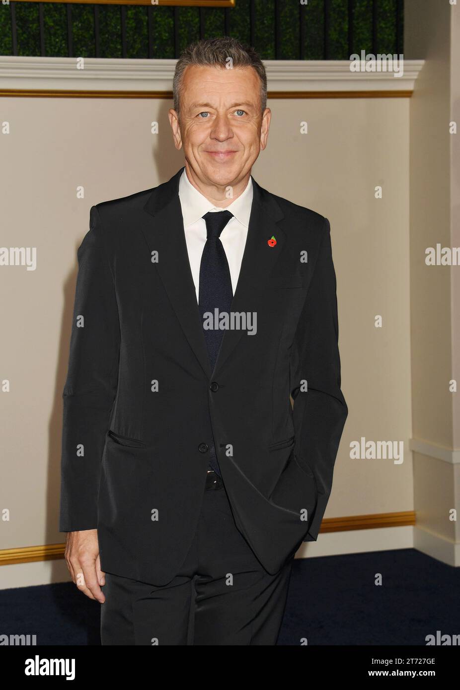 Los Angeles, California, USA. 12th Nov, 2023. Peter Morgan attends the premiere of Netflix's 'The Crown' Season 6 Part 1 at Regency Village Theatre on November 12, 2023 in Los Angeles, California. Credit: Jeffrey Mayer/Jtm Photos/Media Punch/Alamy Live News Stock Photo