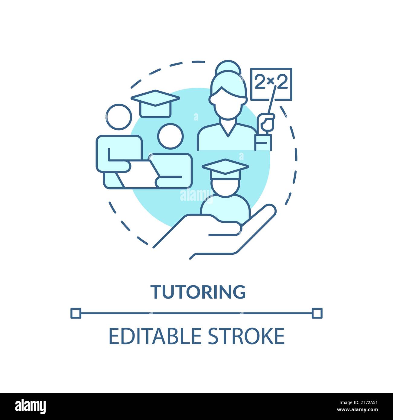 Tutoring support Stock Vector Images - Alamy
