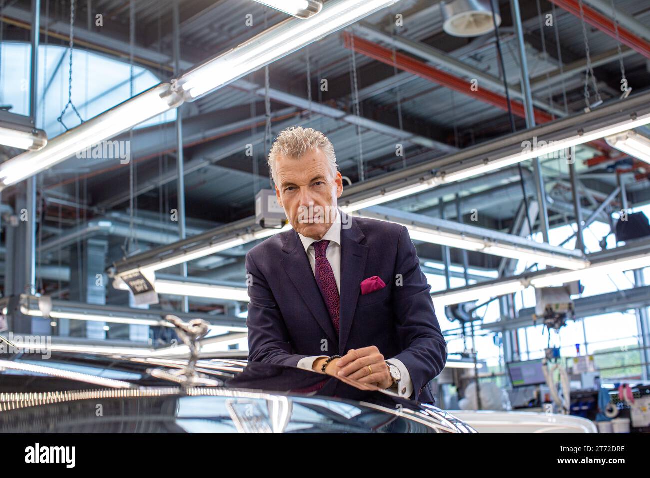 Rolls-Royce Motor Cars CEO , Torsten Müller- Ötvös © Horst A. Friedrichs Stock Photo