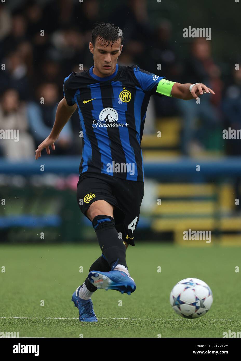 Milan, Italy. 24th Oct, 2023. Aleksander Stankovic of Internazionale during the UEFA Youth League match at Youth Development Centre, Milan. Picture credit should read: Jonathan Moscrop/Sportimage Credit: Sportimage Ltd/Alamy Live News Stock Photo