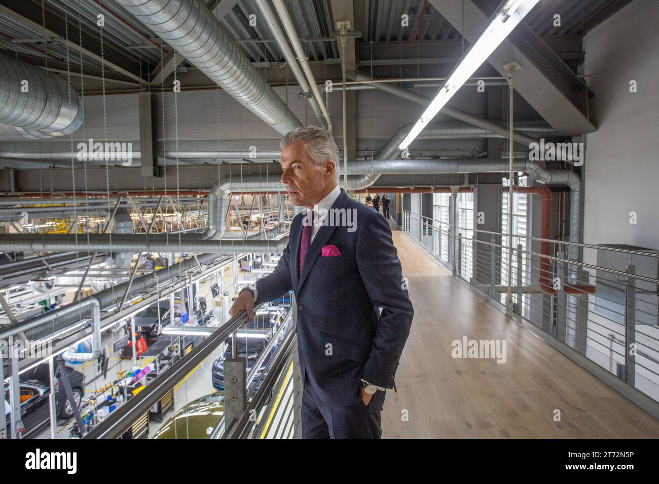 Rolls-Royce Motor Cars CEO , Torsten Müller- Ötvös © Horst A. Friedrichs Stock Photo