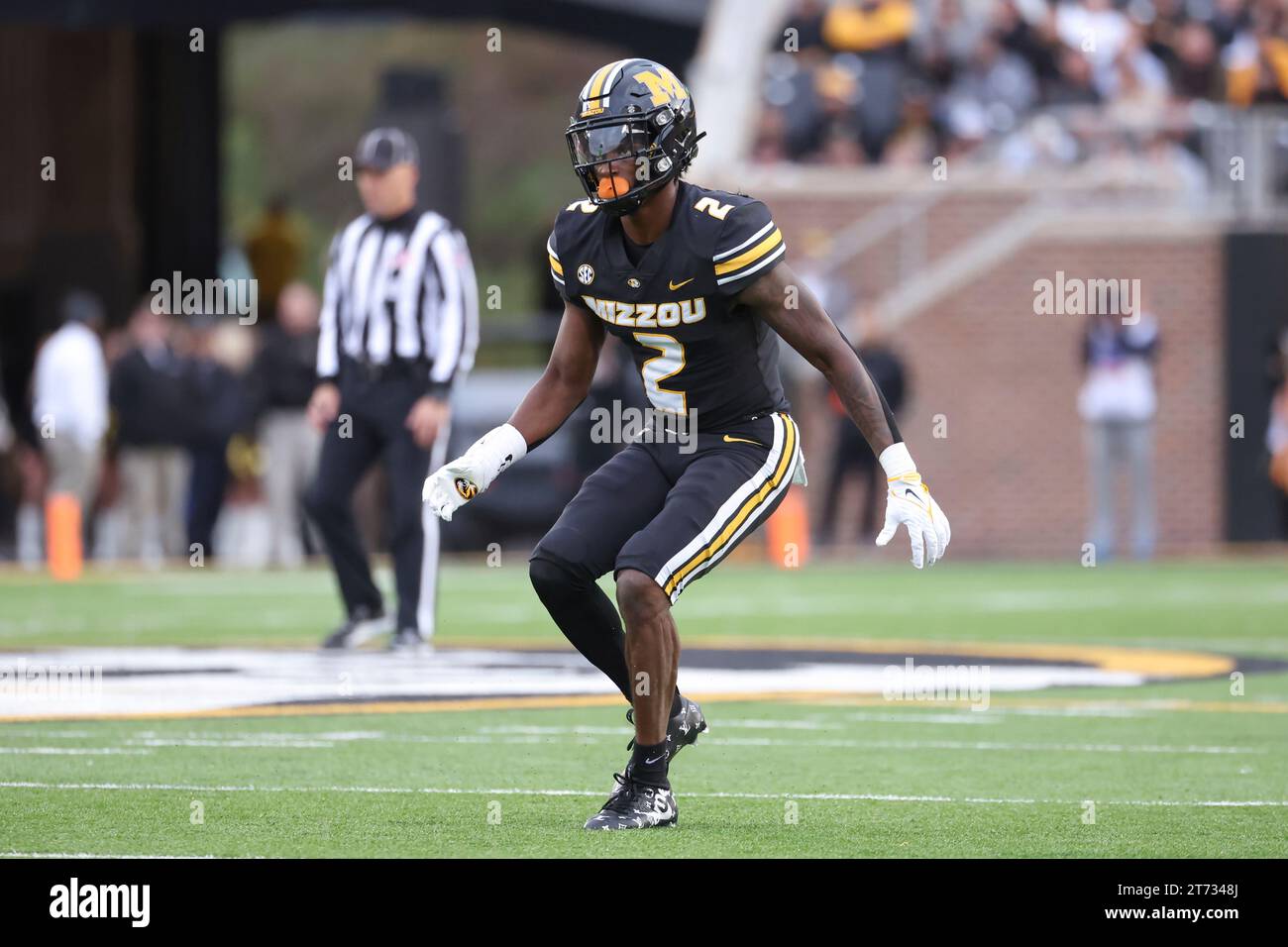 COLUMBIA, MO NOVEMBER 11 Missouri Tigers defensive back Ennis