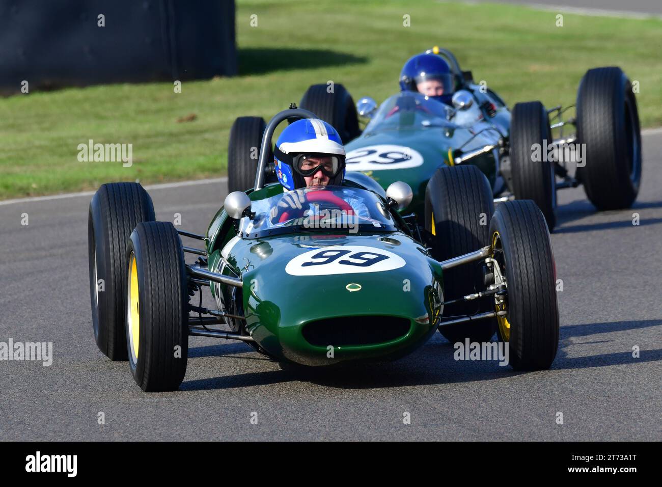 Mark Shaw, Lotus-Climax 21, 75 Years of Lotus, a parade of cars from ...