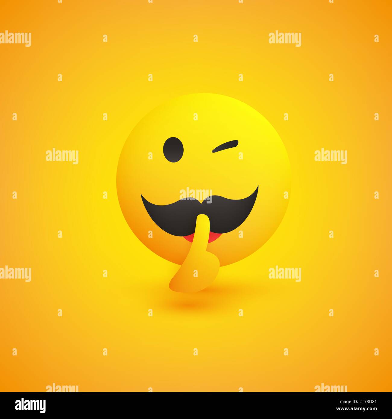 Be Quiet Winking Shushing Male Face With Mustache Gesturing be-quiet-winking-shushing-male-face-with-mustache-gesturing