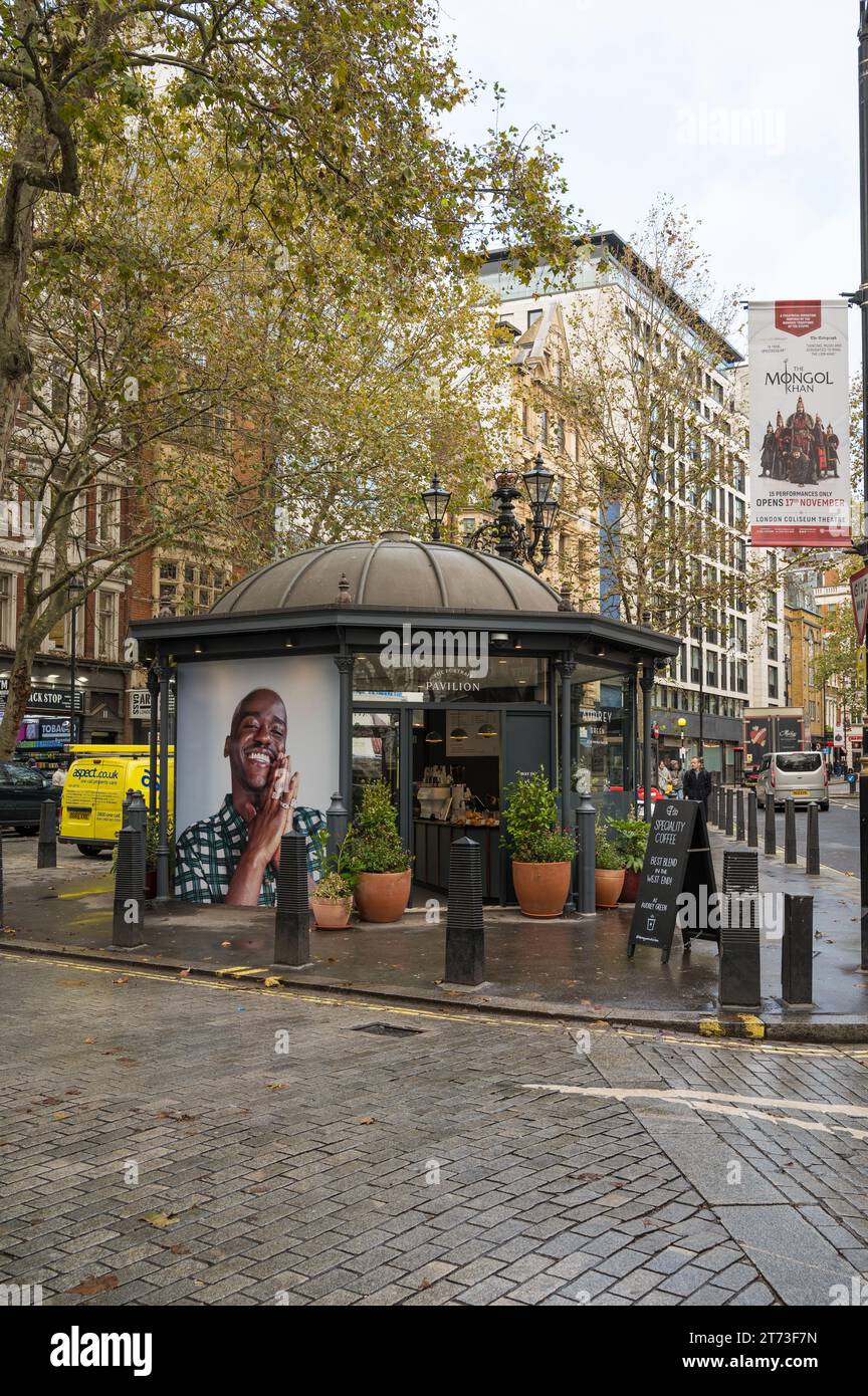 In a repurposed former theatre ticket sales booth, the Audrey Green