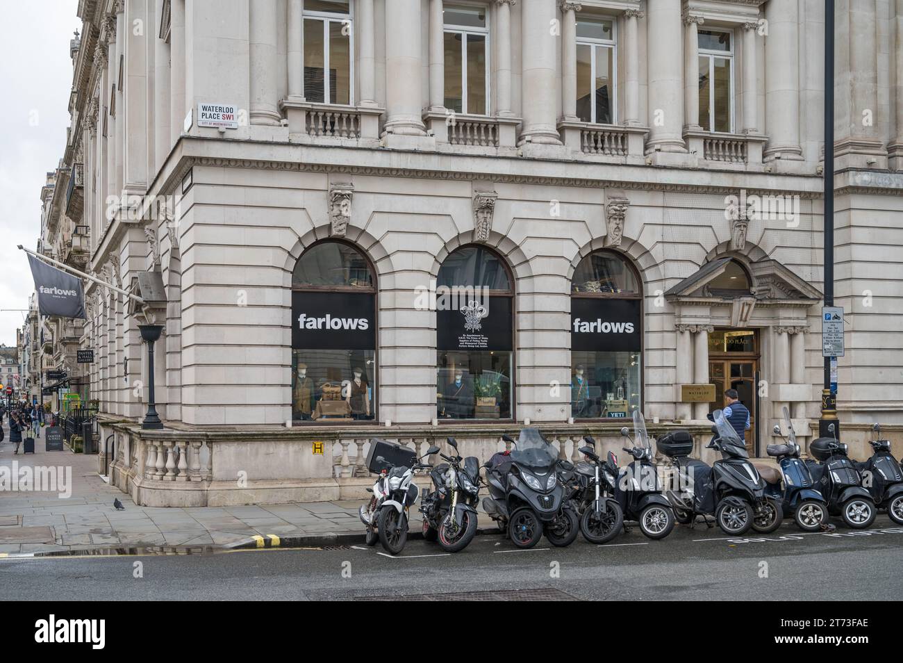 Farlows outdoor pursuits store, selling fly fishing and shooting