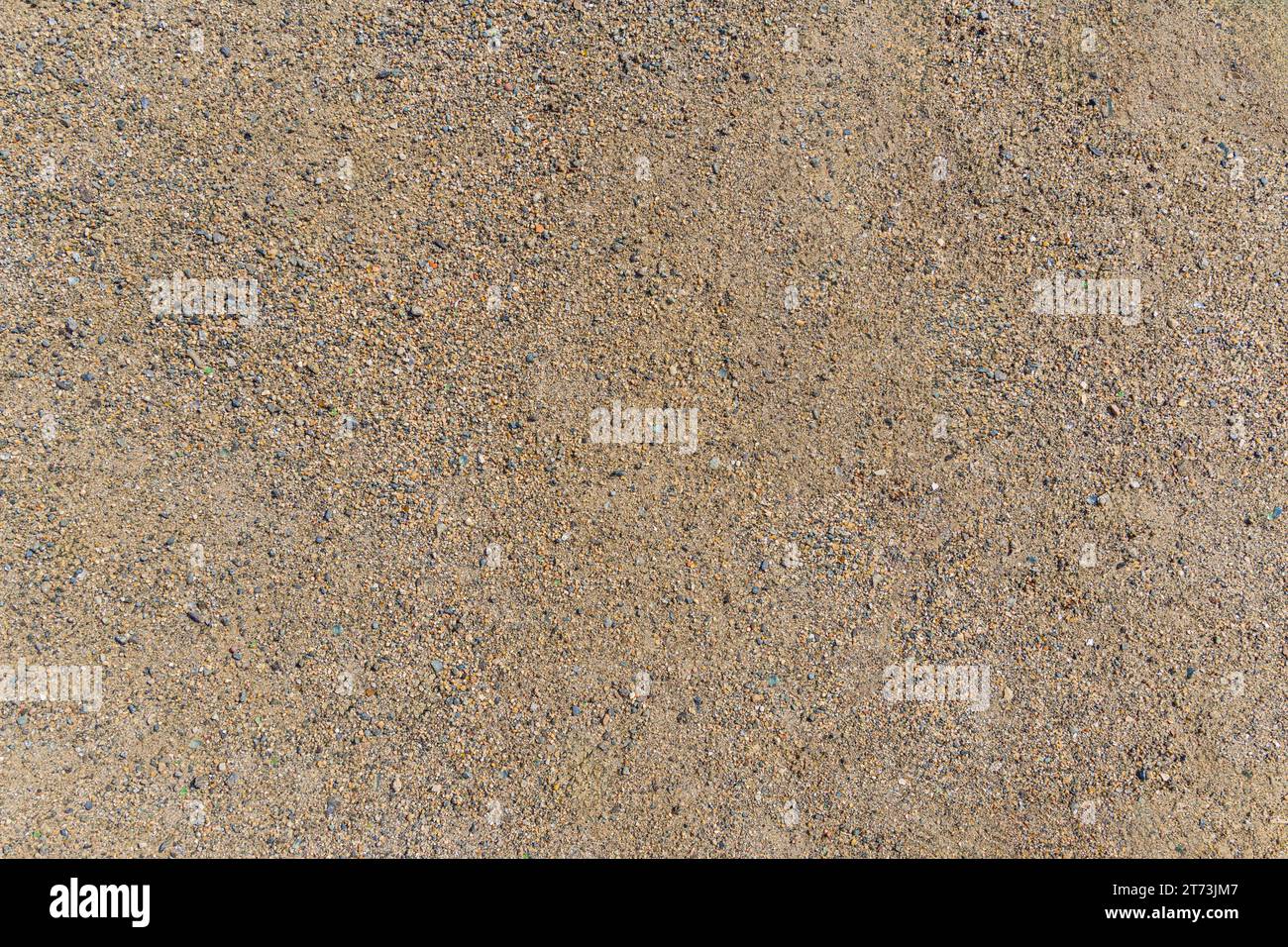 sand texture close up background, light brown desert dune surface. Stock Photo
