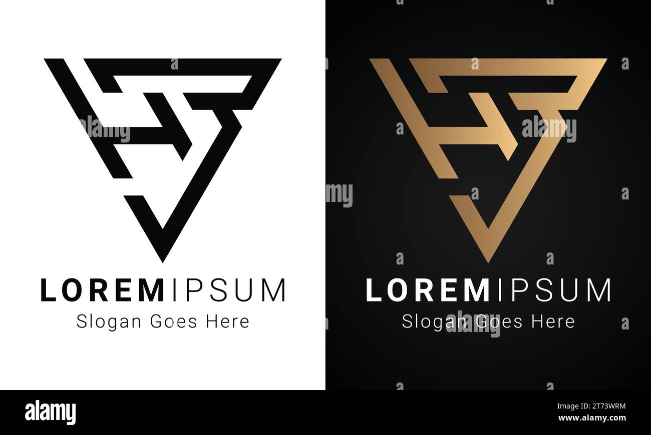 Letter b h logo hi-res stock photography and images - Alamy