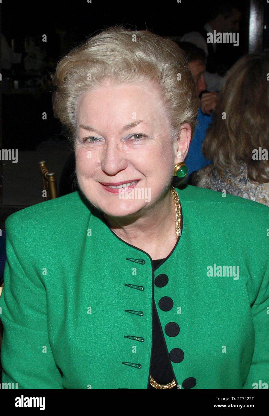 **FILE PHOTO** MaryAnne Trump Barry Has Passed Away. PALM BEACH, FL - 2009: MaryAnne Trump Barry at the Mar-A-Lago Club in 2009 in Palm Beach, Florida. Copyright: xMPI122x/xMediaPunchx Stock Photo