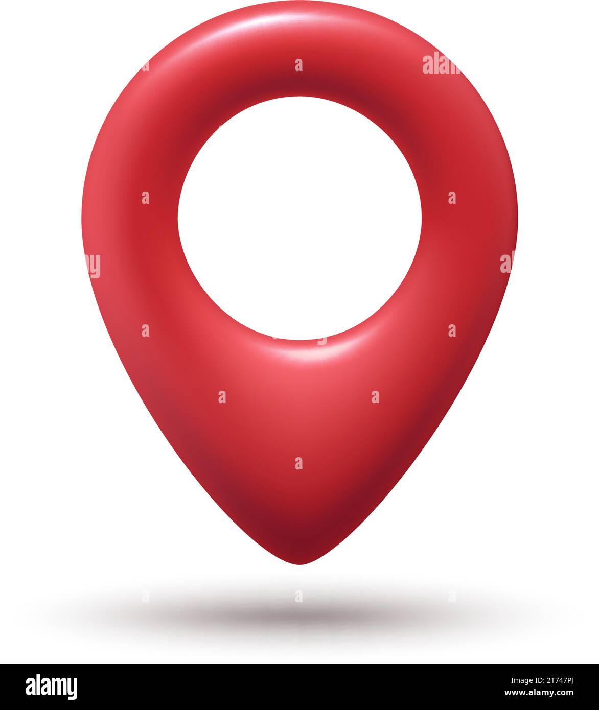 Realistic 3d gps pin Stock Vector Image & Art Alamy