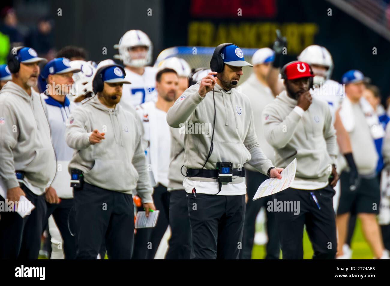 NFL International Series /Game Indianapolis Colts vs. New England Patriots on 12. Nov. 2023