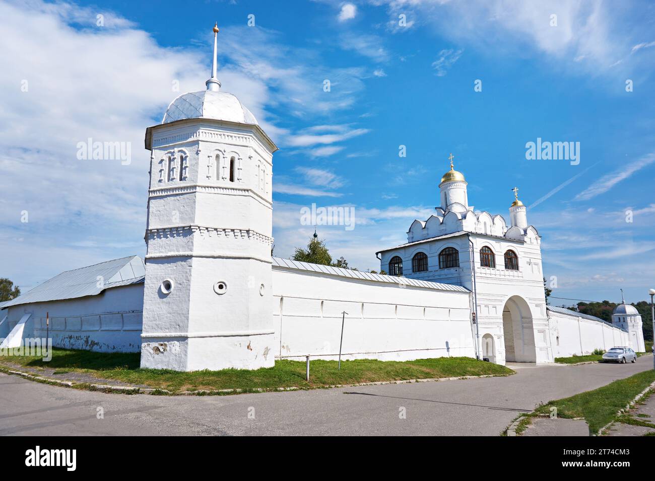 Holy Protection Nunnery in Suzdal, Russia Stock Photo