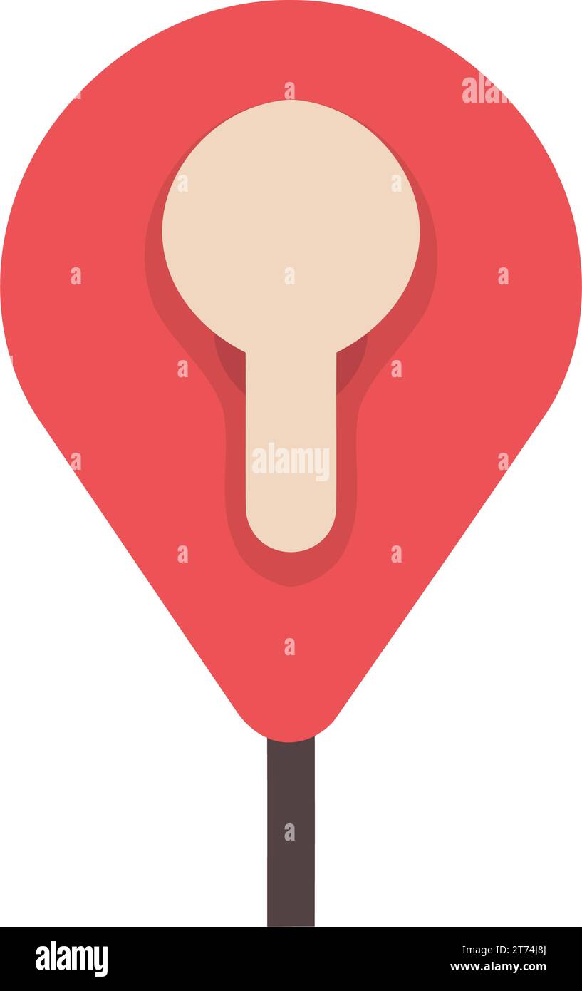 pin icon location guide travel Stock Vector Image & Art - Alamy