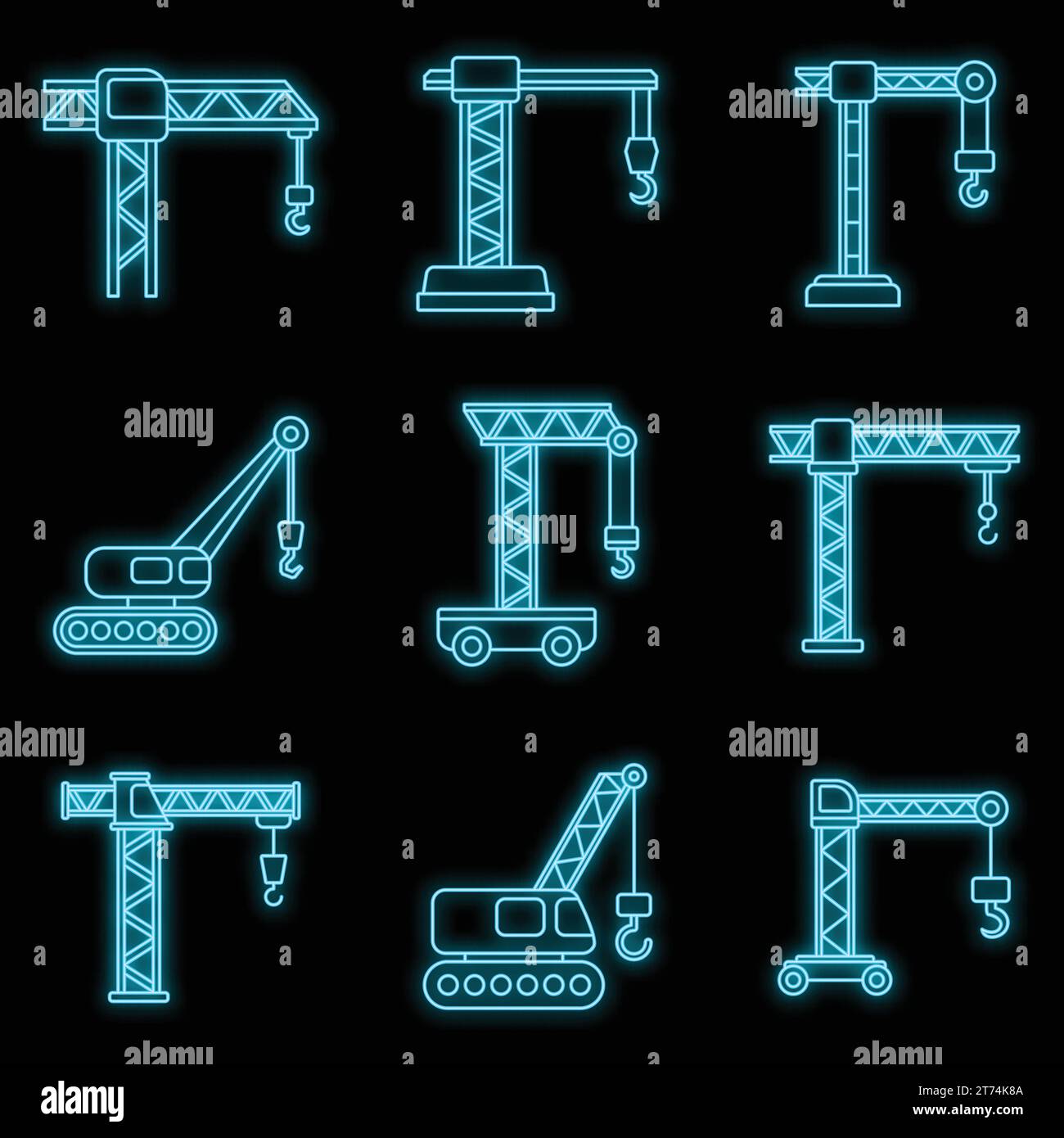 Crane lifting capacity Stock Vector Images - Alamy