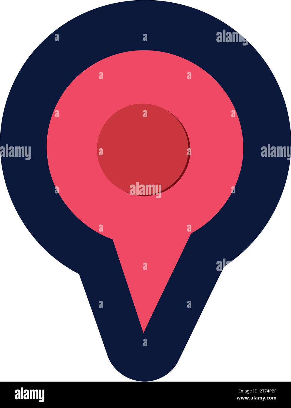 pin icon location navigator Stock Vector Image & Art - Alamy