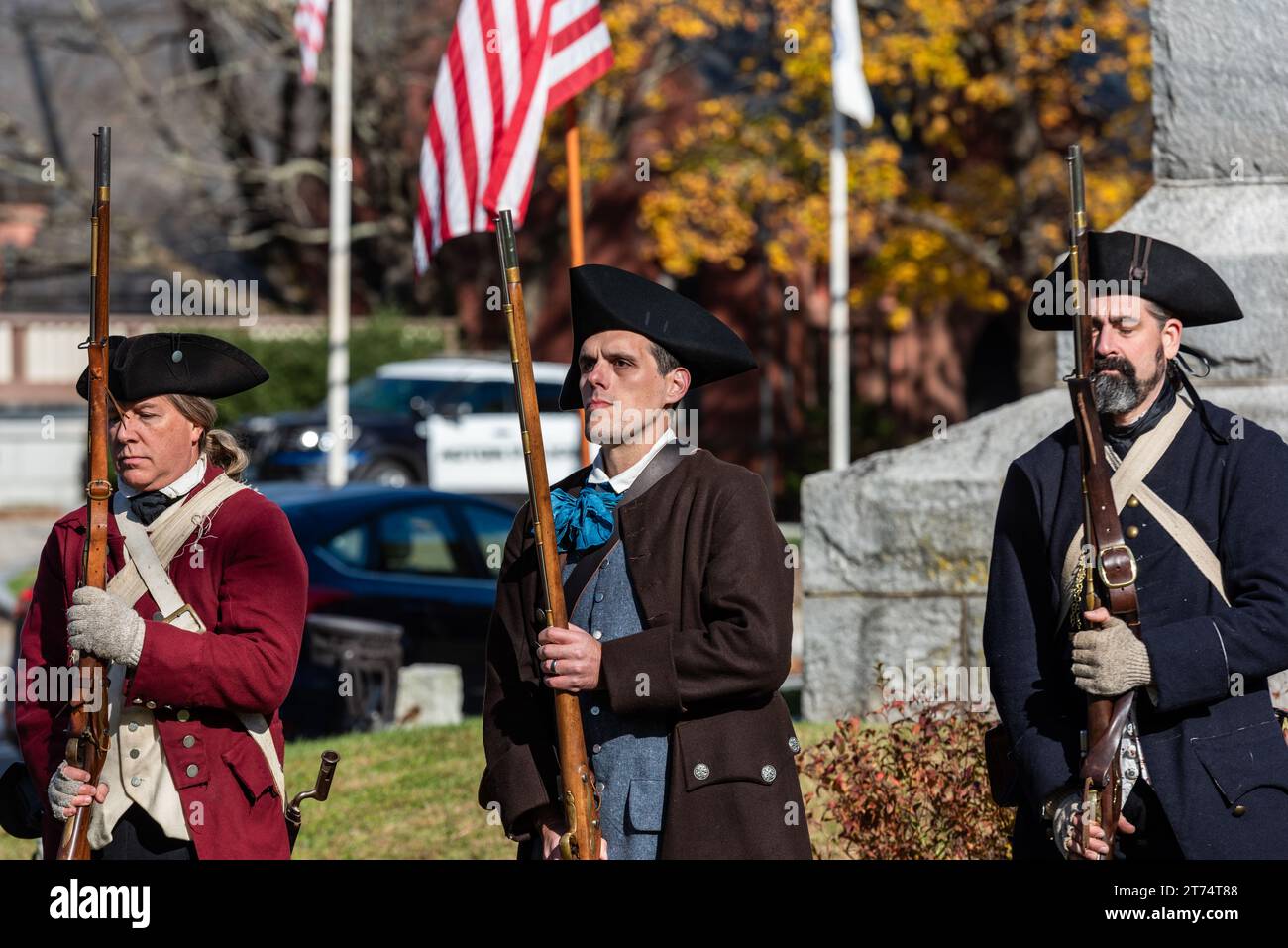 Acton's annual ceremony held in Acton Center in front of Town Hall