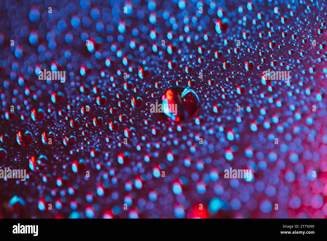 Abstract bright colored background with bubbles Stock Photo
