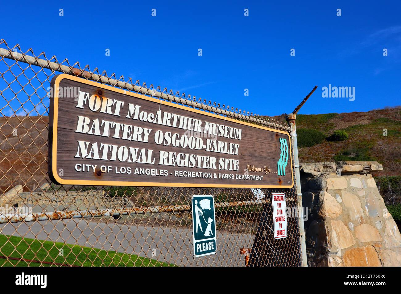 Los Angeles (San Pedro district), California Fort MacArthur Museum dedicated to the