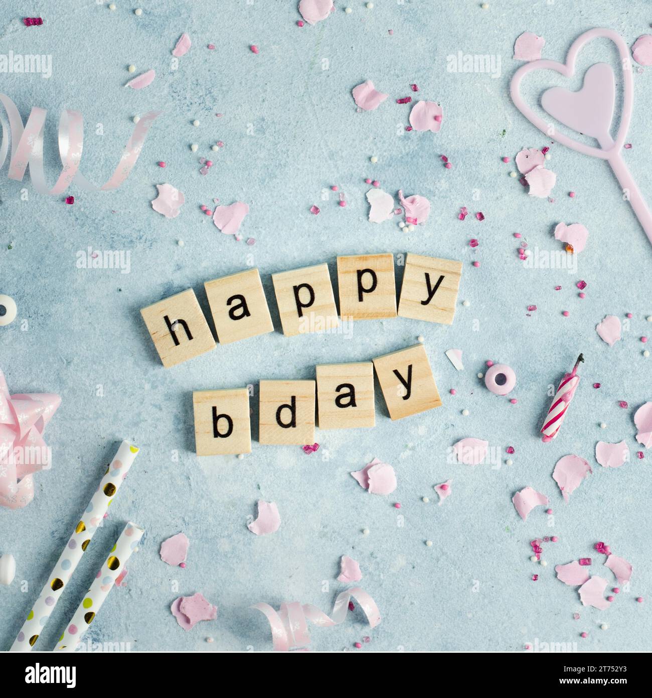 Happy Birthday Wood Letters Printable