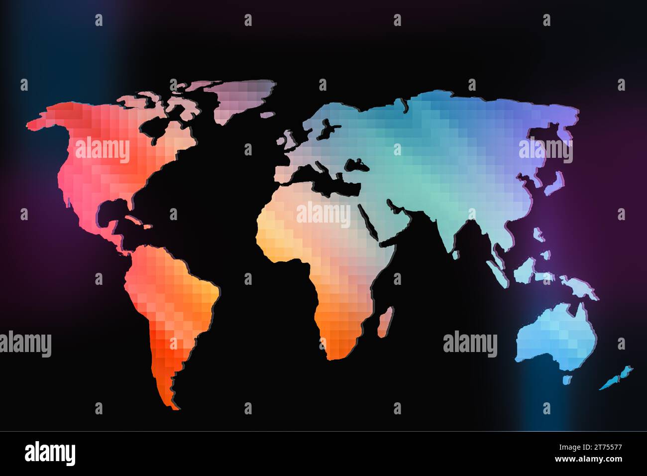 Geographic pattern map hi-res stock photography and images - Alamy