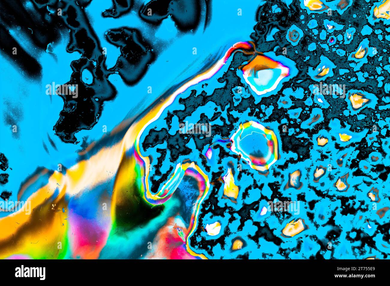 Bubbles colorful paint hi-res stock photography and images - Alamy