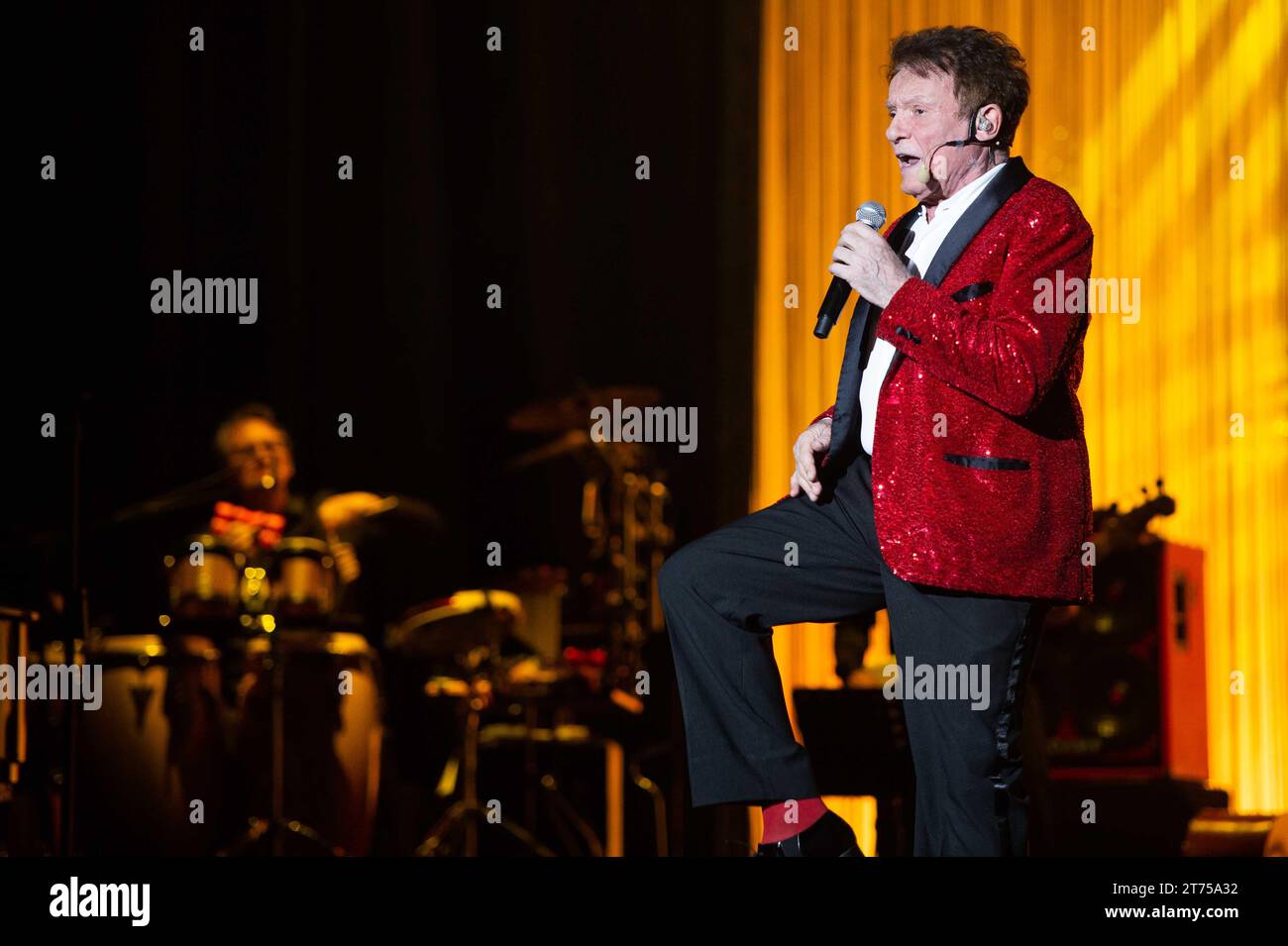 Massimo Ranieri during the Italian singer Music Concert Massimo Ranieri ...