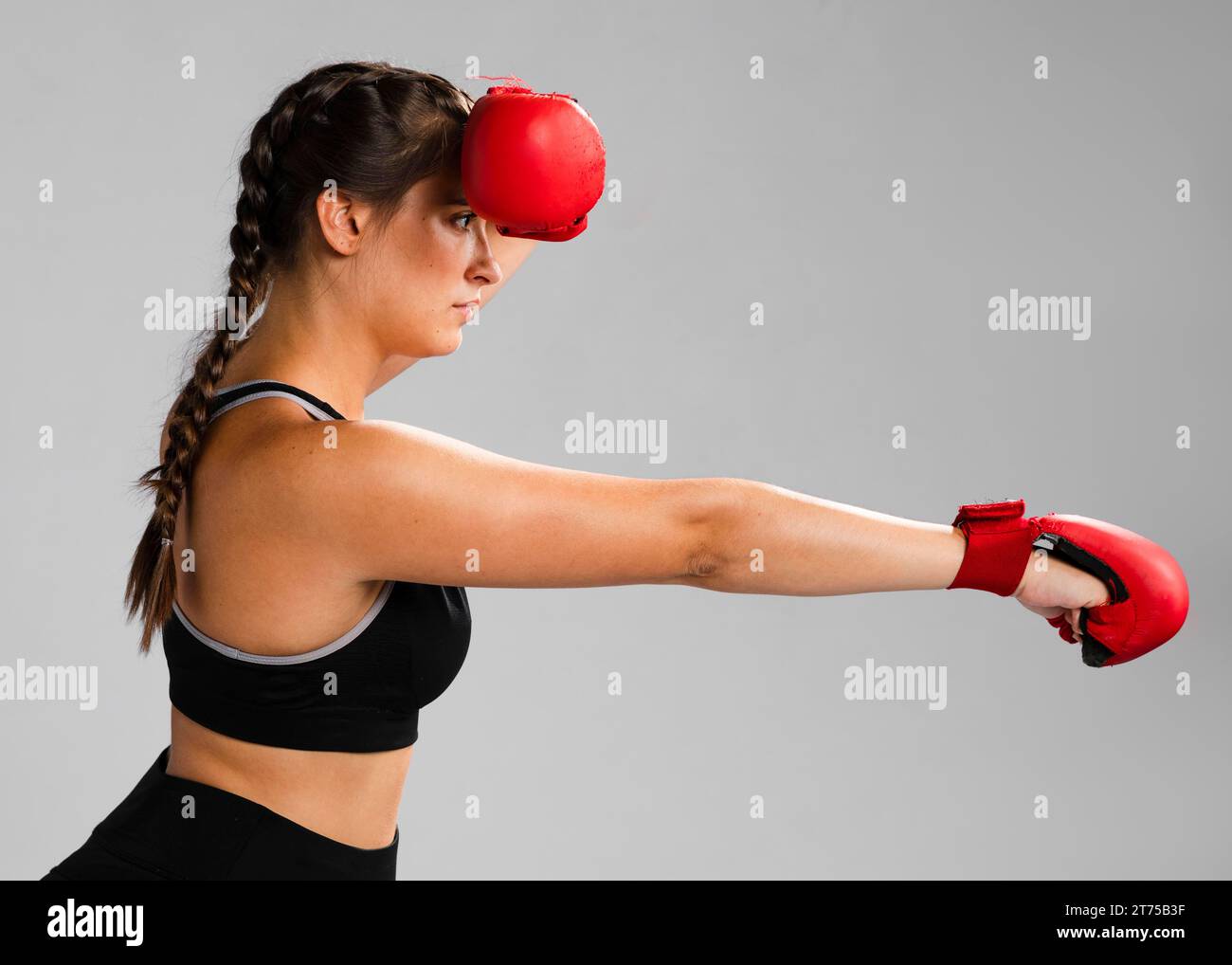 Girl punching hires stock photography and images Alamy