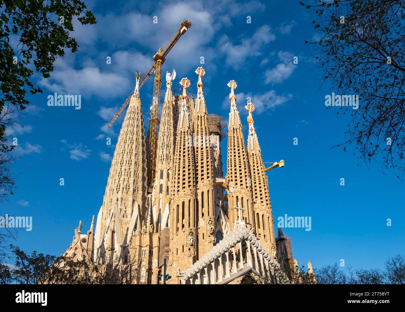 Sagrada Familia, Barcelona, Spain Stock Photo