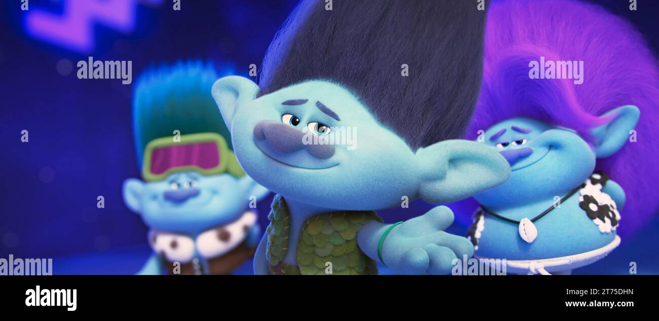 TROLLS BAND TOGETHER, (aka TROLLS 3), from left: John Dory (voice: Eric