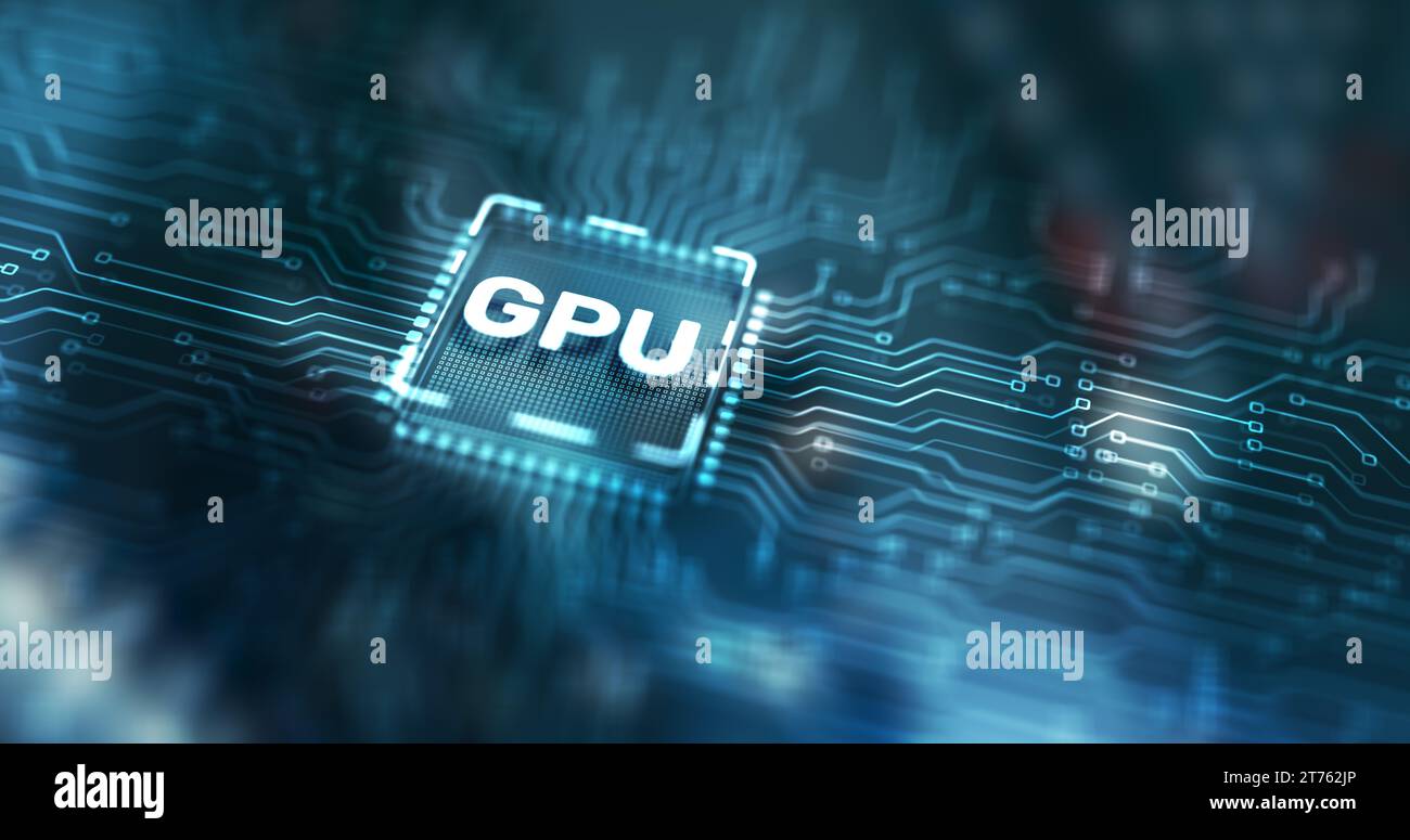 GPU Graphic Processor Hardware Tech. Processing Electronic Technology ...