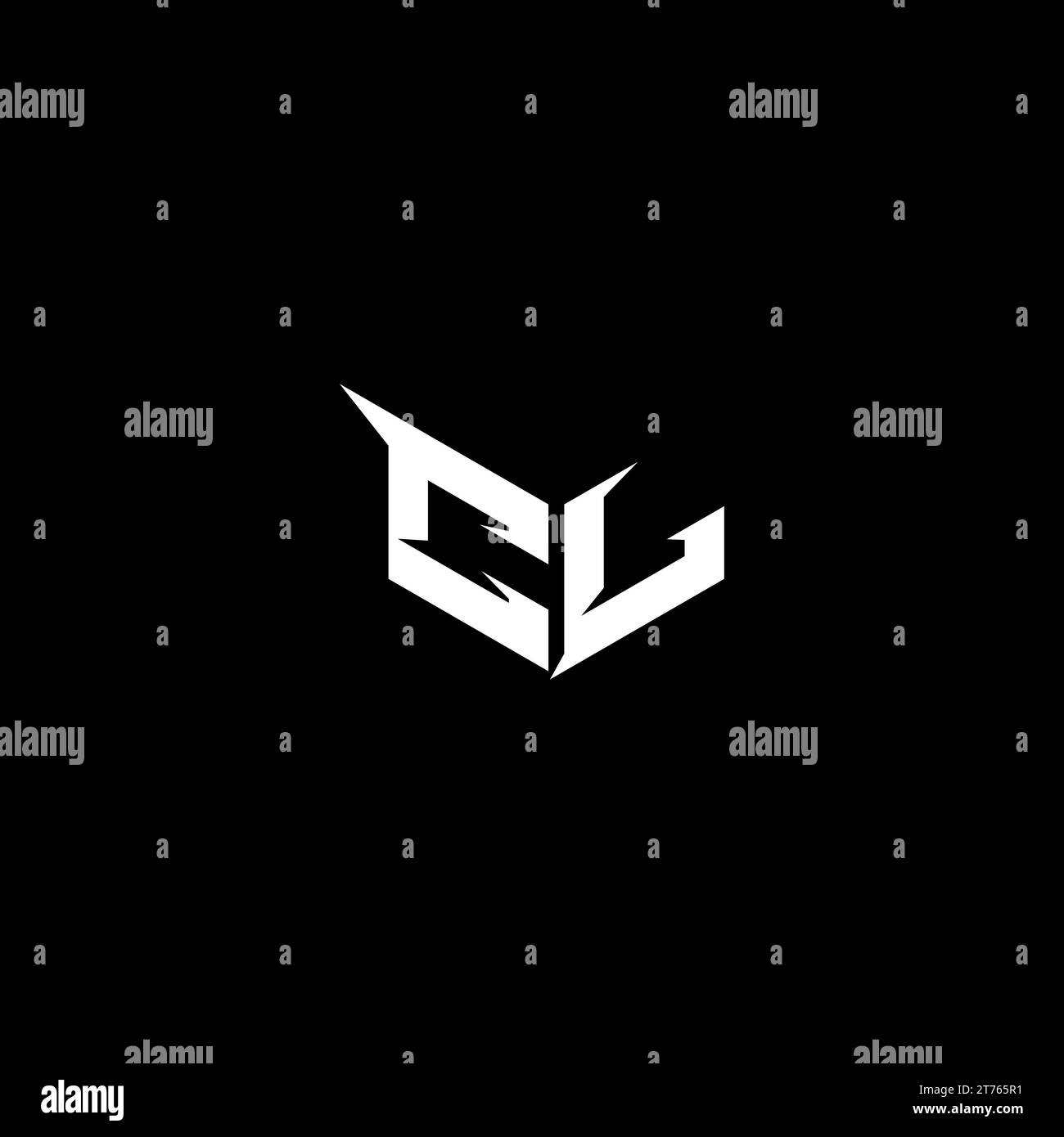 Cl Racing Logo Vector Download Cl gaming logo Stock Vector Images - Alamy