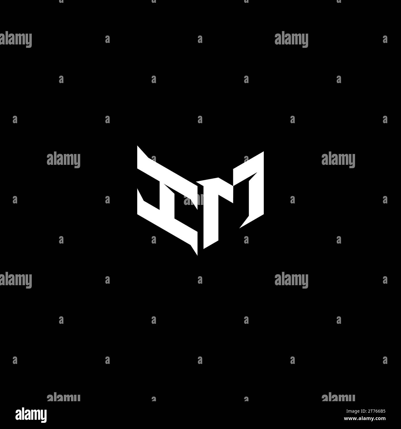 Im Gaming Logo Stock Vector Images Alamy