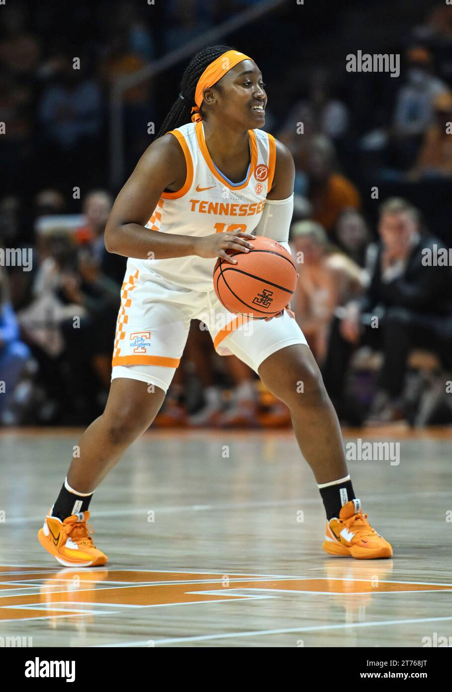 KNOXVILLE, TN - NOVEMBER 07: Tennessee Lady Vols guard Destinee Wells ...