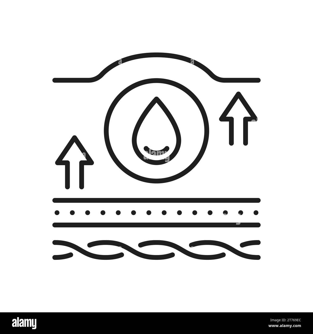 Abnormal blood flow, thrombosis and cardiovascular disease outline icon