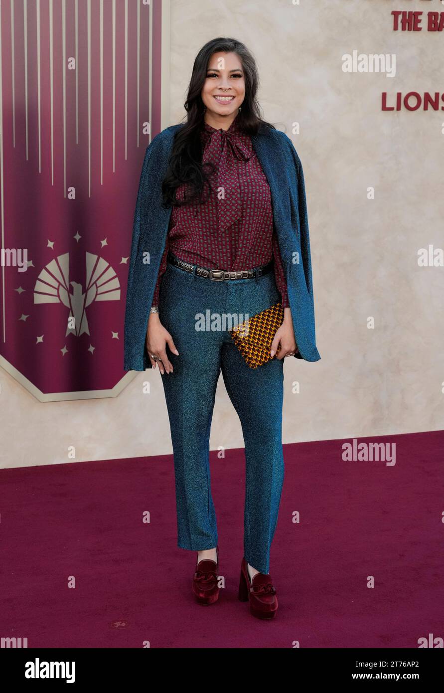 Cara Jade Myers poses at the Los Angeles premiere of the film "The