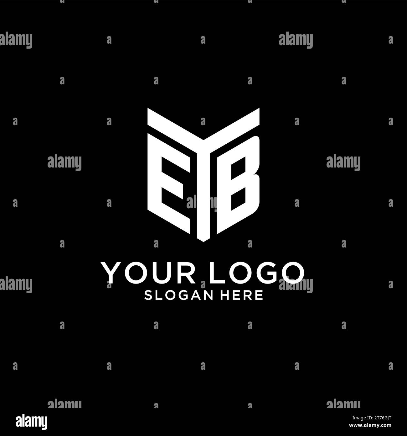 Eyb logo design hi-res stock photography and images - Alamy