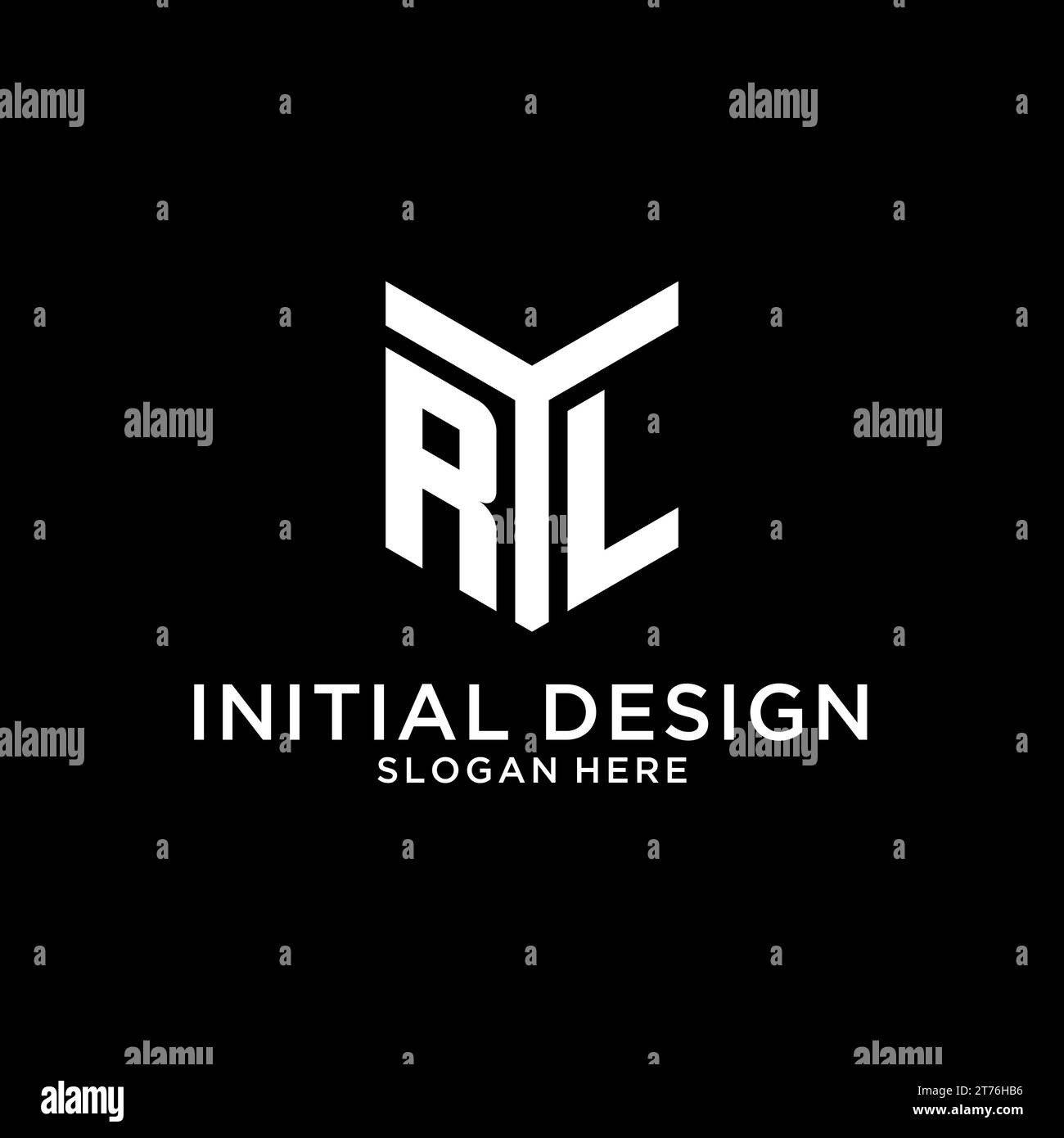 Ryl logo design hi-res stock photography and images - Alamy