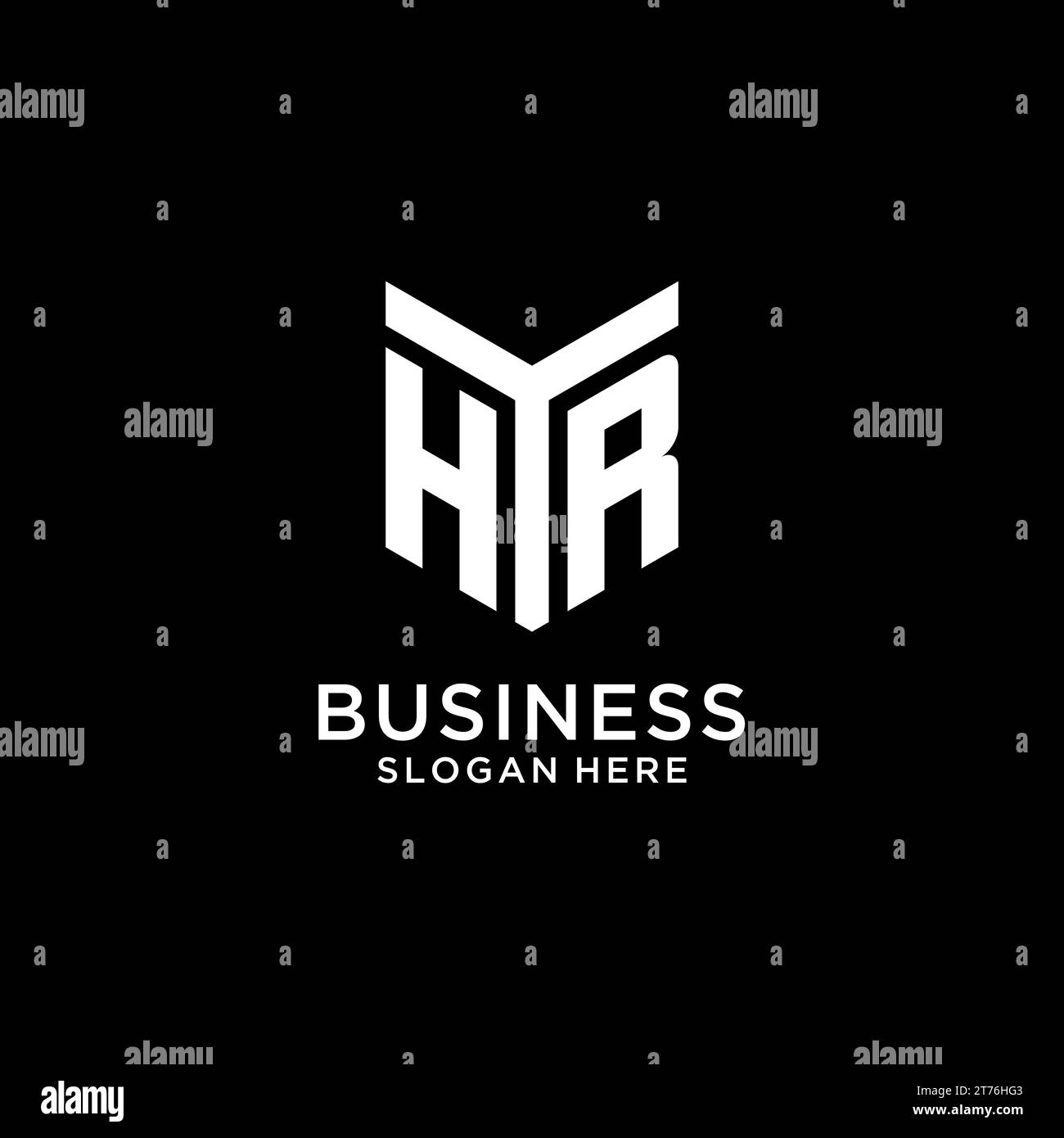 Hyr logo design Stock Vector Images - Alamy