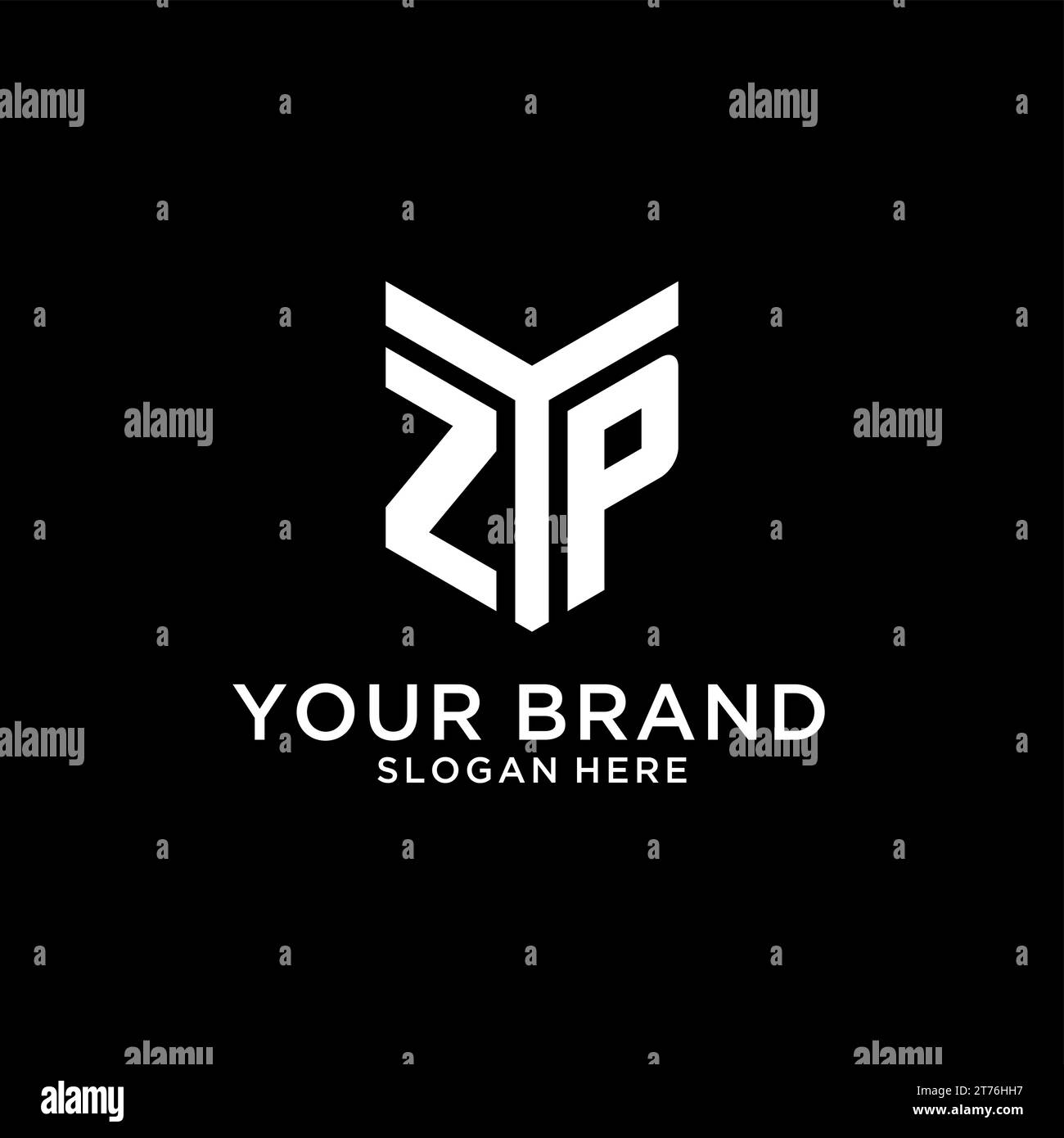 Zyp logo design Stock Vector Images - Alamy