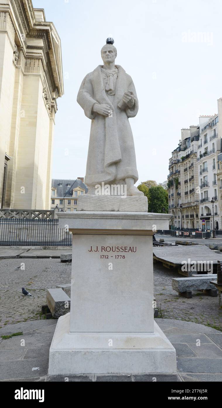 Monument rousseau hi-res stock photography and images - Alamy