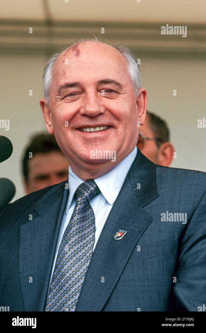 Michail Gorbatschow Portr t M nchen M rz 1992 Deutschland Mu nchen 