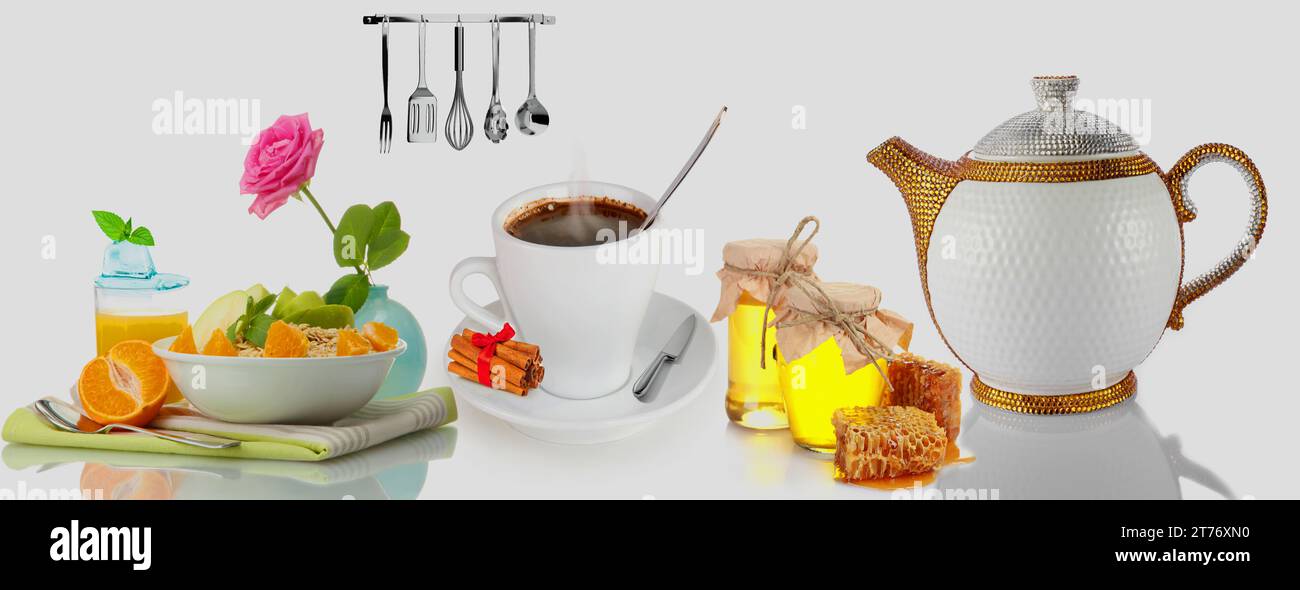 Transform Your Space: Decorative Ceramic Tiles for the Kitchen Stock Photo