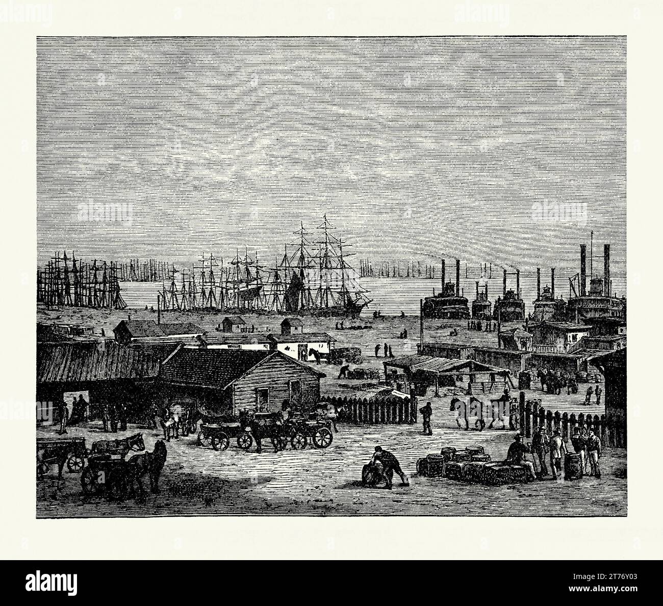 USA NYC trade card for Long Branch Steamers late 1800s USA NYC trade card for Long Branch Steamers late 1800s
