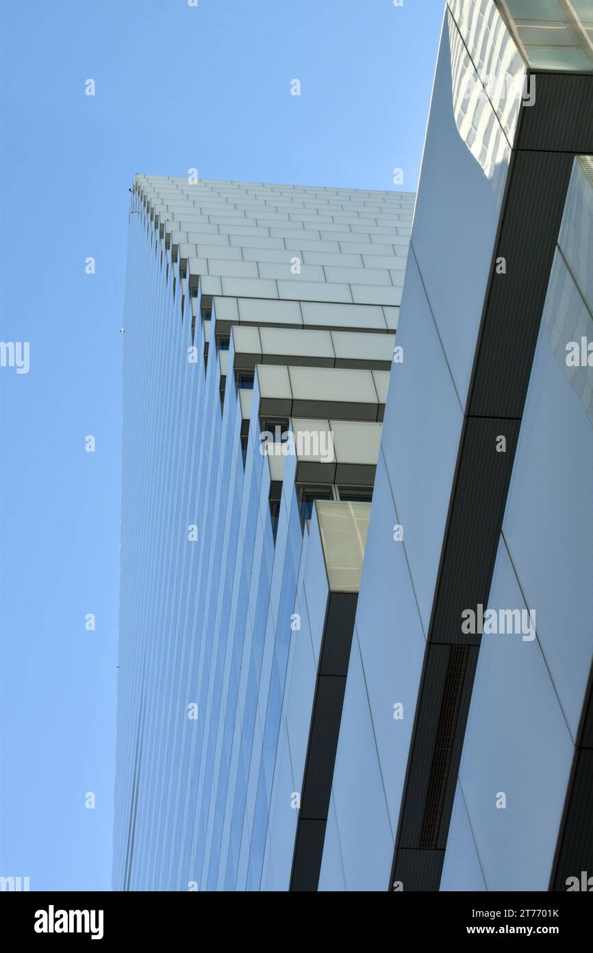 Roche Tower, 1 built for Pharmaceutical company Hoffman-La Roche, in Basel Switzerland, 41 storeys, architects Herzog & de Meuron Stock Photo