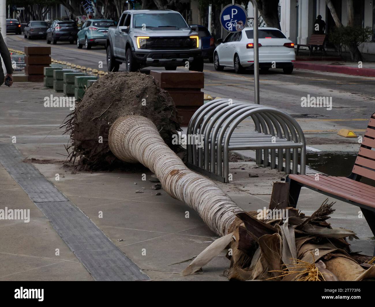 The effects of Hurricane Norma October 2023 La Paz Baja California Sur